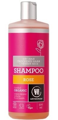Urtekram Šampon Růžový suché vlasy 500ml BIO