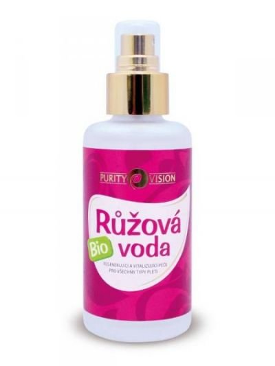 Purity Vision Růžová voda tonizační 100 ml