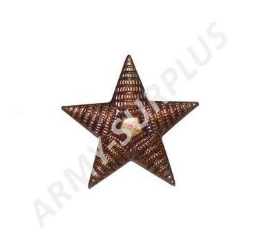 Odznak hvězda pěticípá mořená