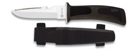 Nůž Albainox 31333-NE potápěčský šedý