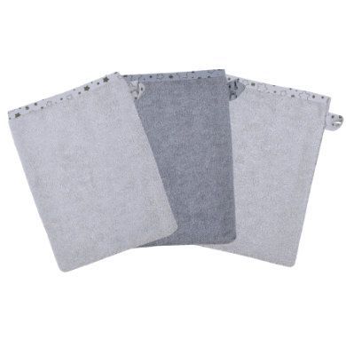 WÖRNER SÜDFROTTIER mycí rukavice stars grey 3-pack