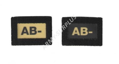 AB- Glind tape - označení krevní skupiny  ALP FENIX AC-139 velcro suchý zip