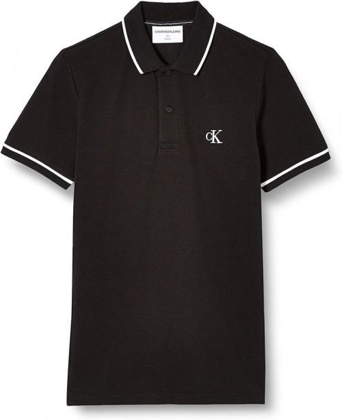 Tričko Calvin Klein POLO J30J315603 Černá Barva: Černá, Velikost: XXL