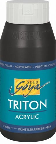Solo Goya Akrylová barva 750 ml Černá