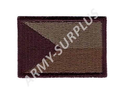 Nášivka vlajka Česká republika desert malá A-9des