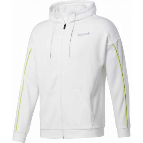 Reebok TRAINING ESSENTIALS PIPING FZ HOODIE  2XL - Pánská mikina