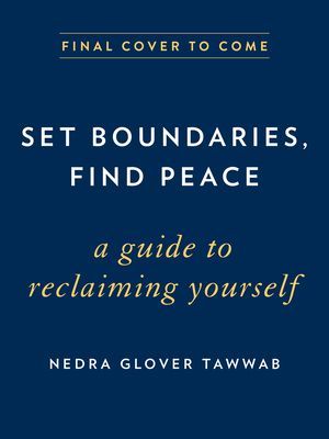 Set Boundaries, Find Peace (Tawwab Nedra Glover)(Pevná vazba)