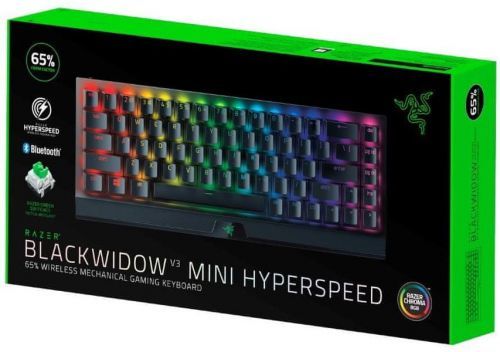 Razer BlackWidow V3 Mini HyperSpeed, Yellow Switch, US (RZ03-03890100-R3M1)