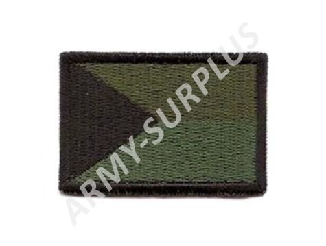 Nášivka vlajka Česká republika bojová polní oliv mini A-12