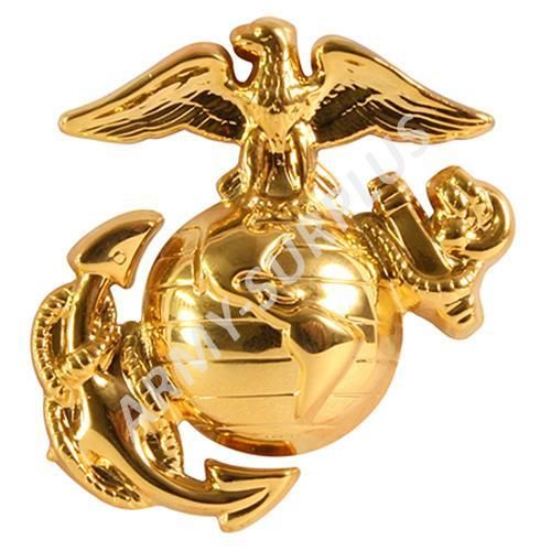 Odznak U.S. Army United States Marine Corps USMC zlatý