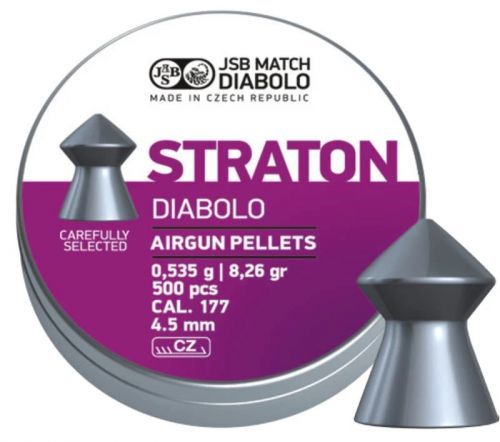 Diabolky JSB Straton 500 cal. 4,5 mm (.177) 8,26 gr