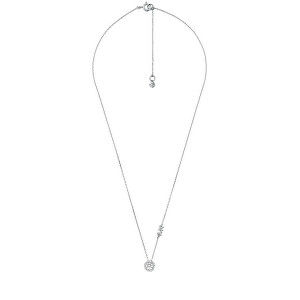 Michael Kors Něžný stříbrný náhrdelník se zirkony MKC1208AN040