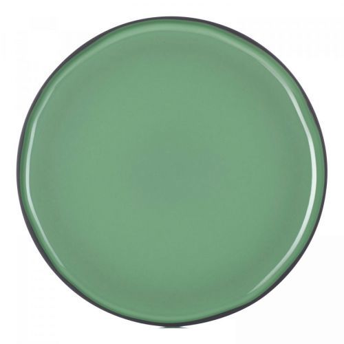 REVOL Servírovací talíř kulatý mátový Mint CARACTERE