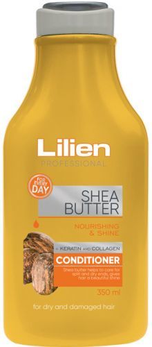 Lilien Kondicionér pro suché a poškozené vlasy Shea Butter 350ml