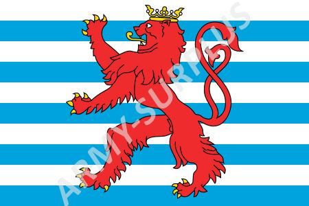 Vlajka 90x150cm Luxemburg/wappen (erb) Lucembursko č.48