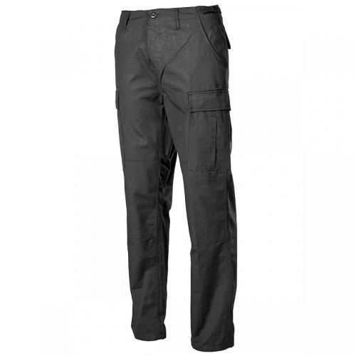 Kalhoty BDU černé ripstop MFH Vyberte velikost: XL