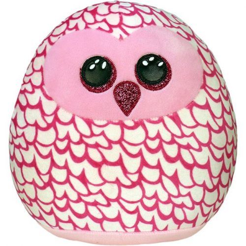 Ty Squish-a-Boos PINKY, 22 cm - pink owl (1)