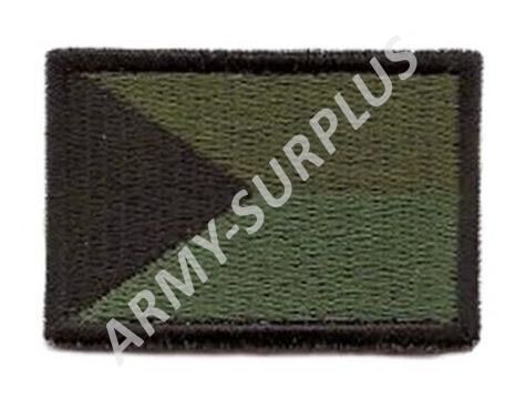 Nášivka vlajka Česká republika bojová polní střední Velcro A-8sz