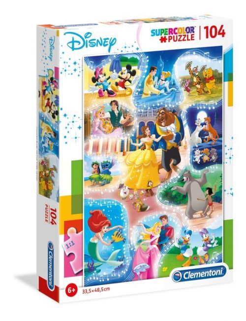 CLEMENTONI Puzzle Disney - Dance Time