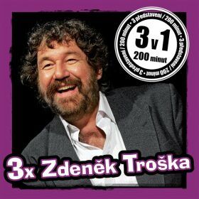 3x Zdeněk Troška (MP3-CD) - Zdeněk Troška - audiokniha
