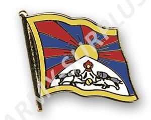 Odznak (pins)  20mm praporek Tibet