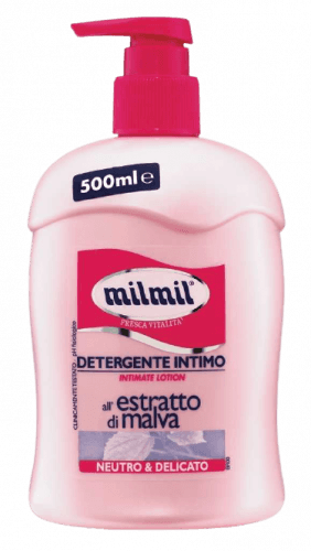 MIL MIL Intimní mýdlo s extraktem ze slézu 500ml