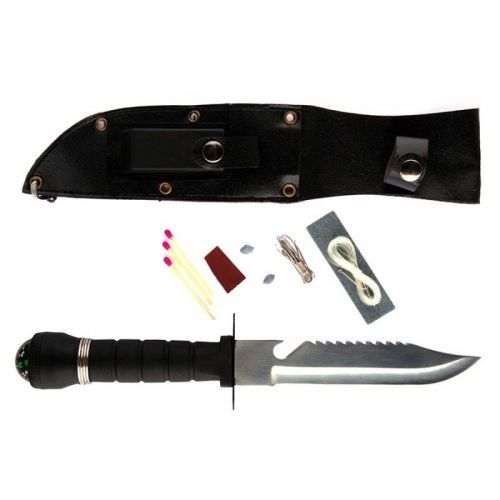 Nůž Rambo dětský Fosco černý s vybavením