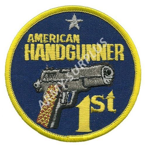 Nášivka American Handgunner 1st