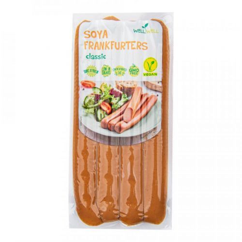 Párky sójové klasik 200 g WELL WELL