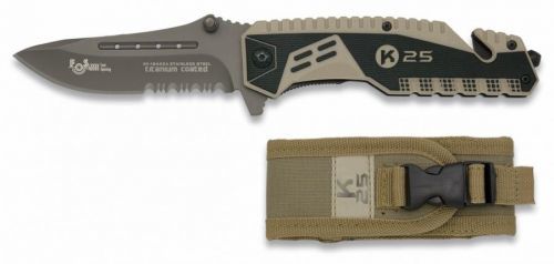 Nůž zavírací RUI 19443-A Titanium Attraction 2 coyote záchranář K25