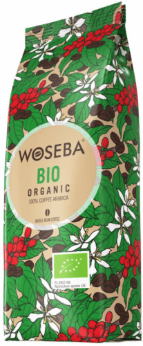 Woseba - Bio Organic zrnková káva, 1 kg