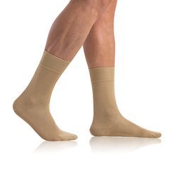 Bambusové klasické pánské ponožky BAMBUS COMFORT SOCKS - BELLINDA - béžová - 39 - 42