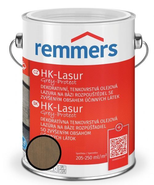 Lazura ochranná Remmers HK Lasur Grey protect písková, 5 l