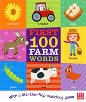 First 100 Farm Words (Pat-a-Cake)(Board book)