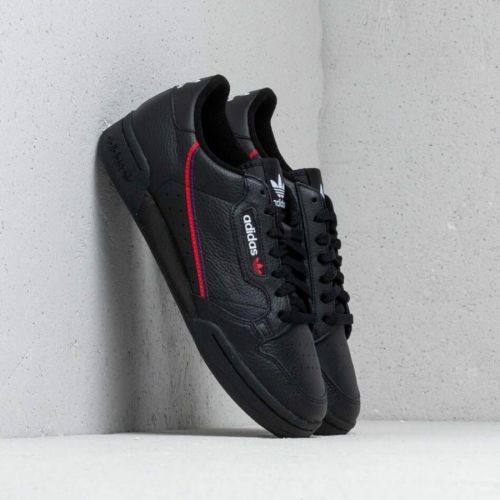 adidas Continental 80 Core Black/ Scarlet/ Collegiate Navy 5