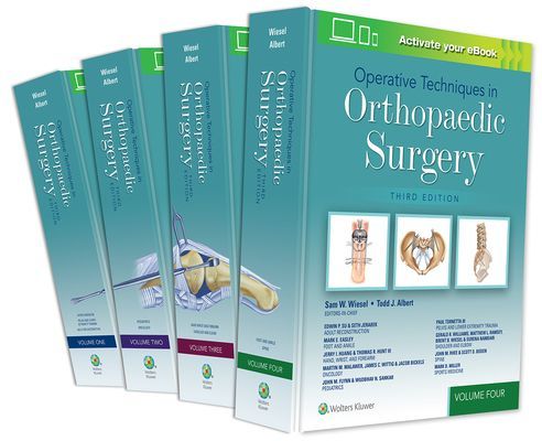 Operative Techniques in Orthopaedic Surgery (includes full video package) (Wiesel Sam W.)(Pevná vazba)