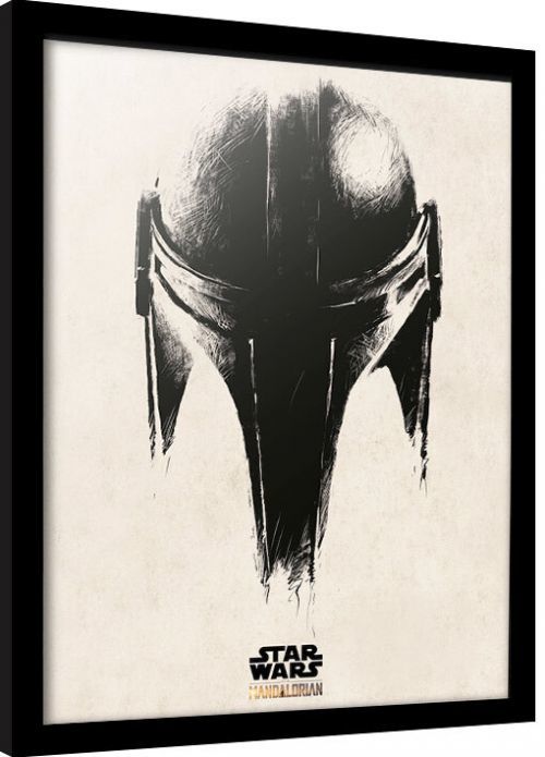 GRUPO ERIK Obraz na zeď - Star Wars: The Mandalorian - Helmet