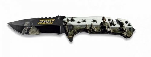 Nůž zavírací záchranář US ARMY 3D polovystřelovací ALBAINOX  18132-A
