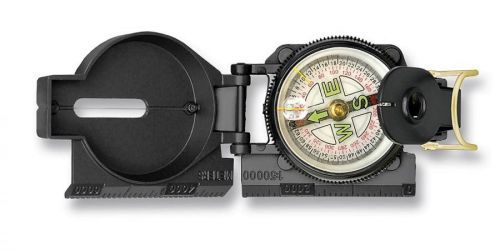 Kompas Dingo Ranger kovový černý 33105