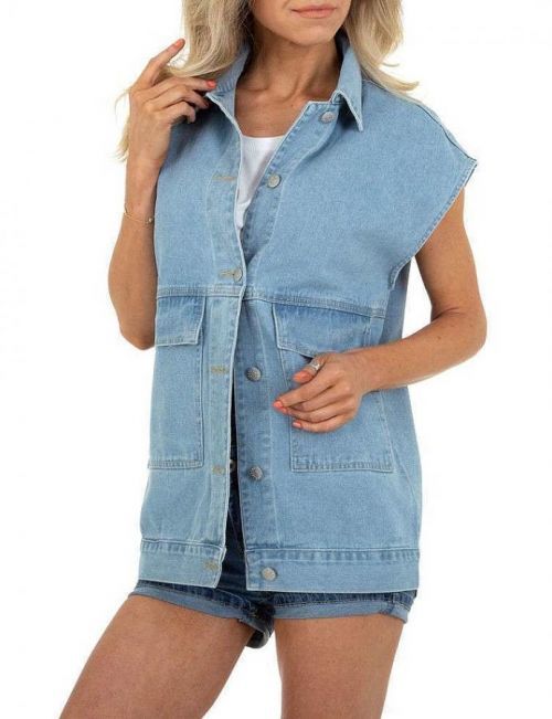 Dámská džínová vesta