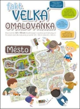 Fakt velká omalovánka Město