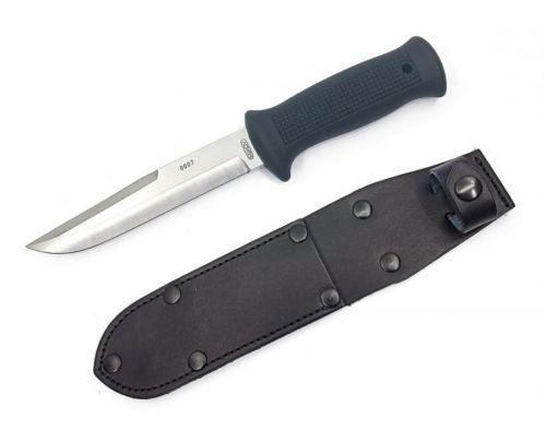 Nůž Uton Mikov 392-NG série 0007 s koženým pouzdrem