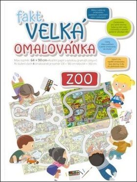 Fakt velká omalovánka ZOO