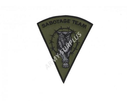 Nášivka SPECNAZ SABOTAGE TEAM D-24