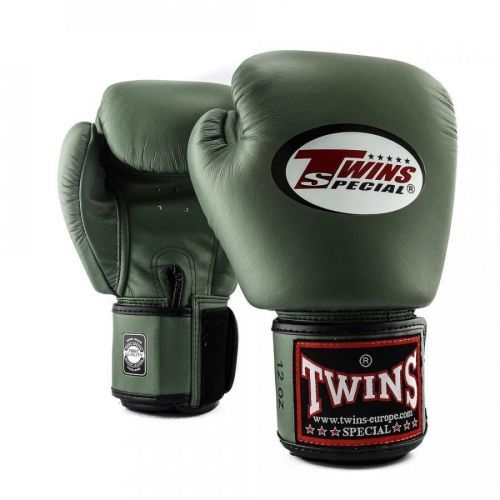 Boxerské rukavice Twins Military - khaki khaki 10
