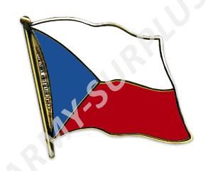 Odznak (pins)  20mm praporek Česká republika