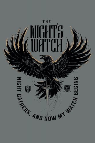 POSTERS Hra o Trůny - The Night's Watch, (85 x 128 cm)