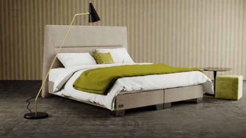 Materasso MIRACH - kontinentální čalouněná postel (typ potahu A)