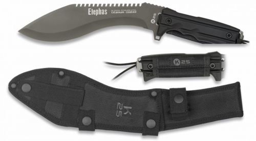 Nůž Tactical RUI K25 ELEPHAS Khukri Titanium 32024