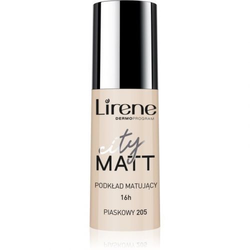 Lirene City Matt matující podkladová báze pod make-up odstín 205 Sand 30 ml